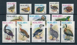 [105158] Malawi 1975 Birds vögel oiseaux 13 Values MNH