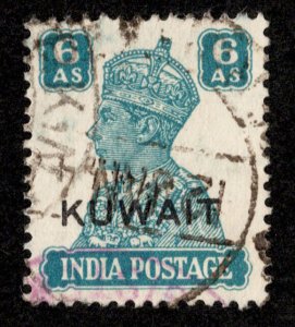 Kuwait Scott 68 Used.