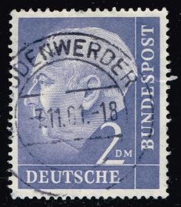 Germany #720 Theodor Heuss; Used