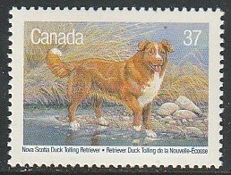 1988 Canada - Sc 1218 - MNH VF - 1 single - Dogs - NS Duck Trolling Retriever