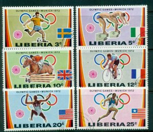 Liberia 1972 Munich Olympics CTO Lot56761