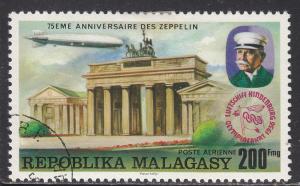 Malagasy Republic C158 Count Zeppelin LZ-127 over Berlin 1976