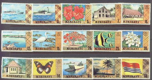 KIRIBATI 327-40A MNH 1979-80 Pictorial Definitives