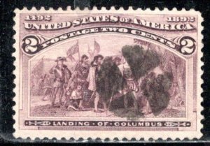 United States Scott # 231, used