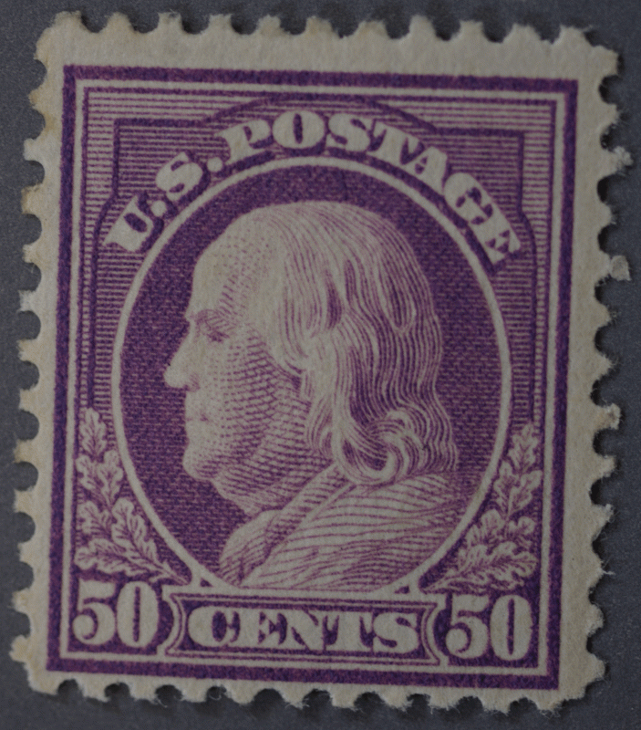 United States #517 50 Cent Franklin OG