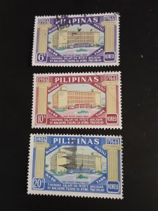 +Philippines #957-959          Used