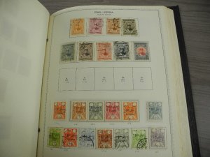 PERSIA, Fantastic Stamp Collection mounted/partially glued in a Minkus