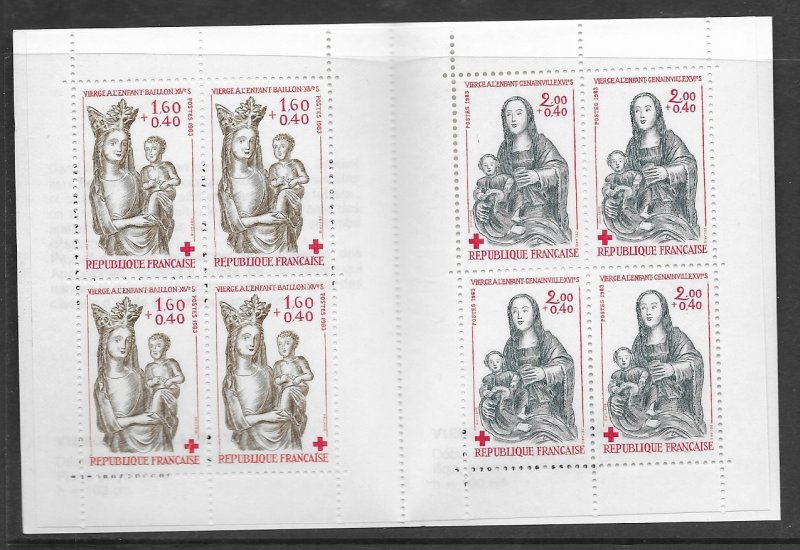 France B409a, B558a and more MNH x 5,11 diff. bklts., see desc. 2020 CV $353.50