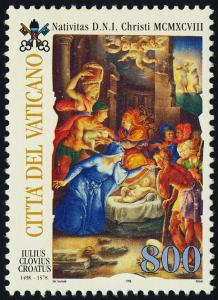 Vatican 1088 MNH Christmas, Art