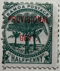 AlexStamps SAMOA #31 POOR Mint 