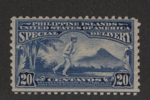 Philippines Sc # E4 F-VF OG lightly hinged nice color cv $ 175 ! see pic !