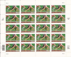 US Stamp 2000 33c Summer Sports - 20 Stamp Sheet - Scott #3397