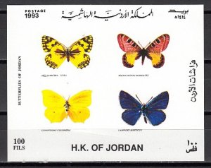 Jordan, Scott cat. 1452. Butterflies s/sheet.