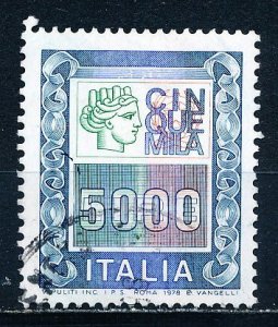 Italy #1295 Single Used