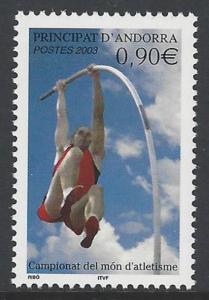 Andorra French 2003 Pole Vault VF MNH (573)