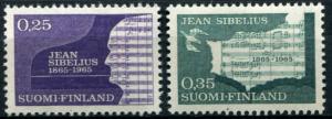 Finland   #433-4   Mint Never Hinged