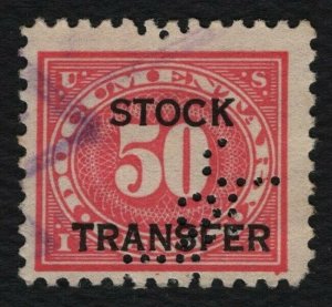 #RD9 50c Stock Transfer, Used [36] **ANY 5=FREE SHIPPING**