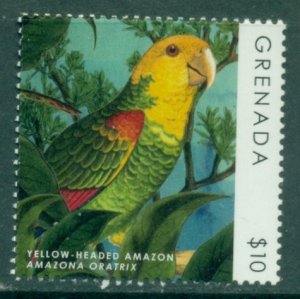 Grenada 2013 Birds Parrots $10 MUH