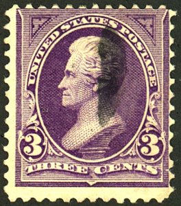 U.S. #253 USED CREASES