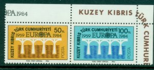 Cyprus Turkish 1984 Europa, Bridges MUH