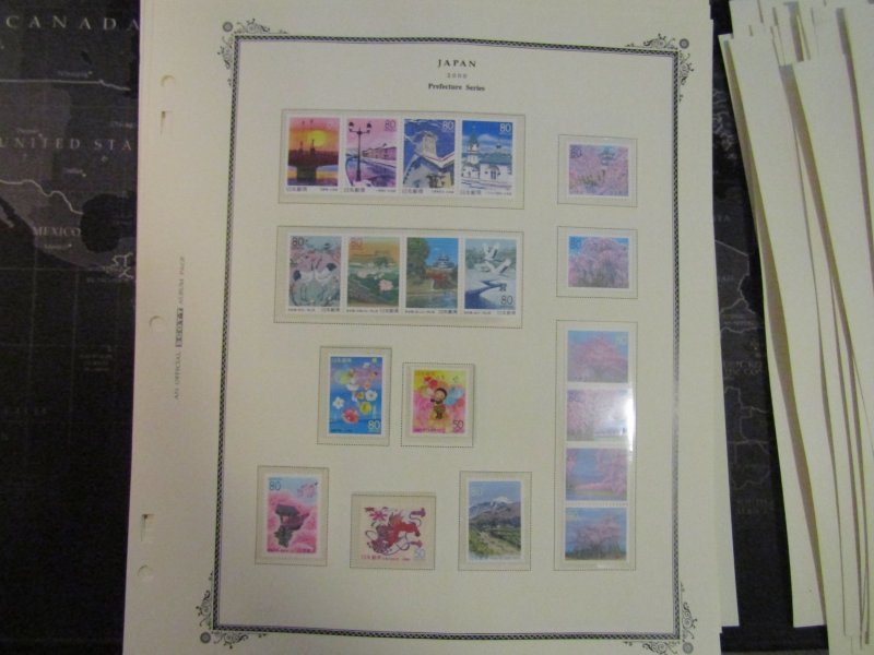 Japan Prefecture, Z1-Z827, ZB1-ZB2, MNH/OG, Complete 1989-2007