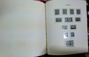 Switzerland stamp album, years 1971-1991