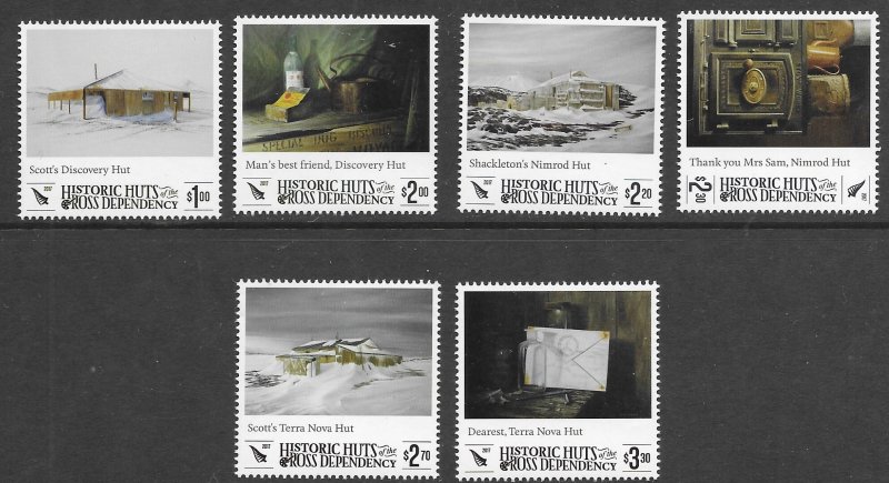 Ross Dependency L-150-55   2017  set  6  vf mint nh