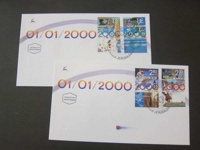 Israel 2000 Sc 1385-88 FDC