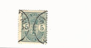 Danish West Indies, Postage Stamp, #22 Used, 1898