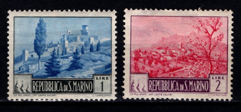 San Marino 1949 Landscapes, Part Set [Unused]