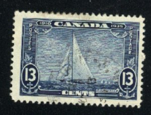 Canada #216   used   VF  PD