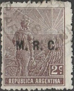 Argentina, #OD320 Used  From 1913