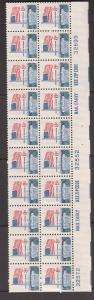 1338F Plate Block Strip MNH