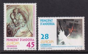 Andorra Spanish 233-224 MNH VF