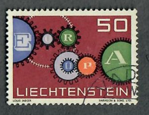 Liechtenstein #368 used single