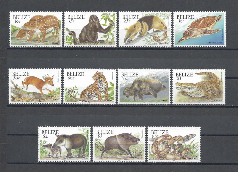 BELIZE 2003 SG 1255B/1265B MNH