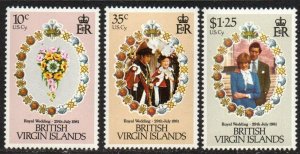 Virgin Islands Sc #406-408 MNH