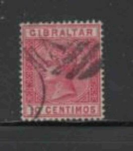 GIBRALTAR #30 1889 2 1/2p QUEEN VICTORIA F-VF USED h