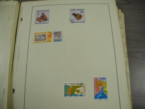 CUBA, 100s & 100s of Stamps mostly hinged on Scott pages