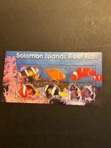 Souvenir Sheet Solomon Islands Scott #926a nh