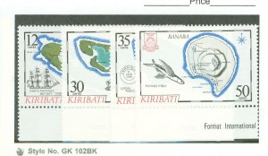 Kiribati #436-439  Single (Complete Set)