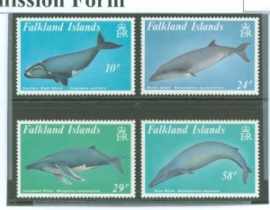 Falkland Islands #501-504