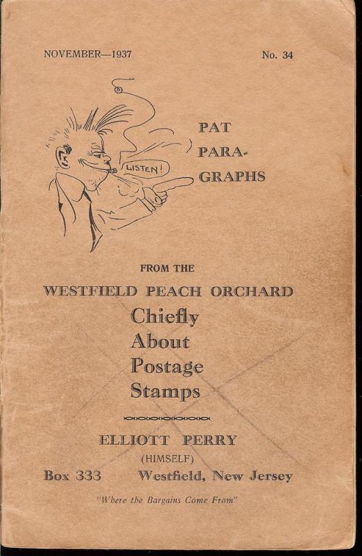 Pat Para-Graphs from the Westfield Peach Orchard Chiefly ...