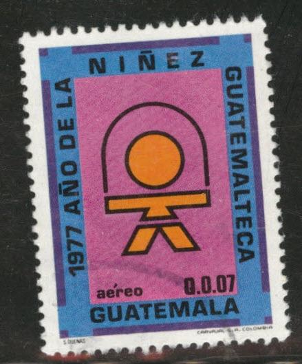 Guatemala  Scott C667 used airmail 1978