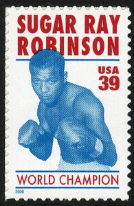 USA Sc. 4020 39c Sugar Ray Robinson 2006 MNH single