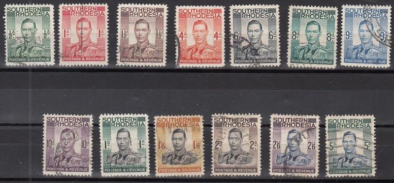 Southern Rhodesia Scott 42.54 Used (Catalog Value $25.75)