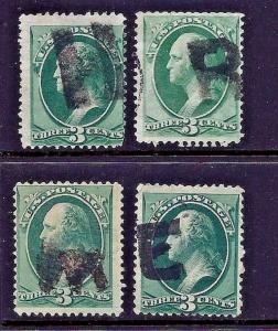 ~Better Selection of US Classic Postage Stamps w/Attractive 1800s Fancy Cancels