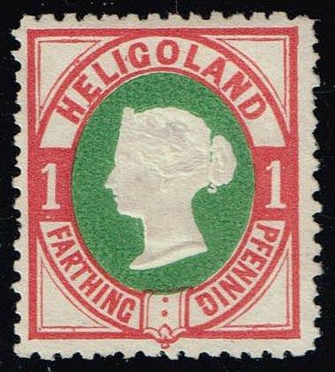 Heligoland #14 Queen Victoria - Reprint