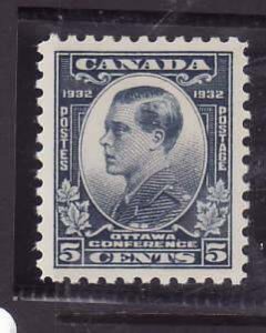 Canada-Sc#193- id5-Unused NH og 5c Prince of Wales -1932-