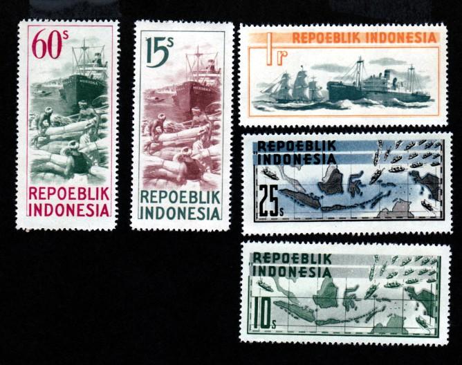 Indonesia # 25-29 Mint!